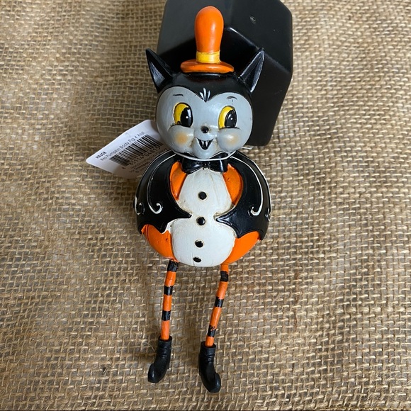 Johanna Parker bat pumpkin peep sitter Halloween - Picture 1 of 3